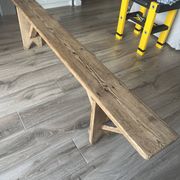Banc en bois