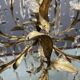 Italian Florentine Tole Chandelier, Italy, 1950s