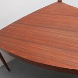 1960s coffeetable in walnut restored