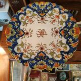2 dishes of earthenware from Desvres