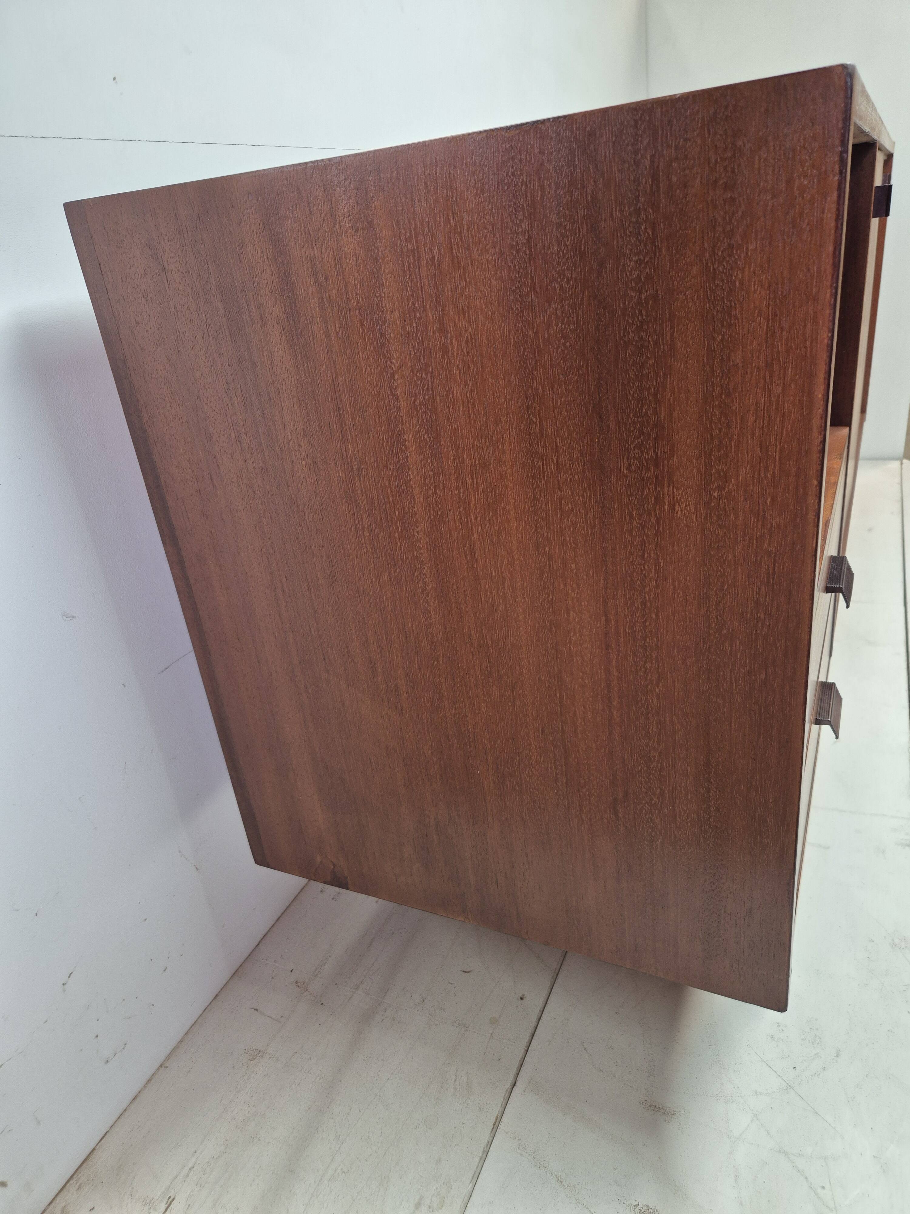 Low sideboard, 1950s/60s, from the Jean Zay University Residence in Antony