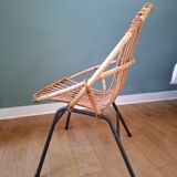 Rattan armchair