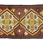 Tapis kilim artisanal anatolien 282 cm x 90 cm