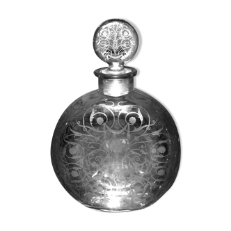 Flacon carafe michelangelo en cristal de baccarat modèle michel-ange 1920
