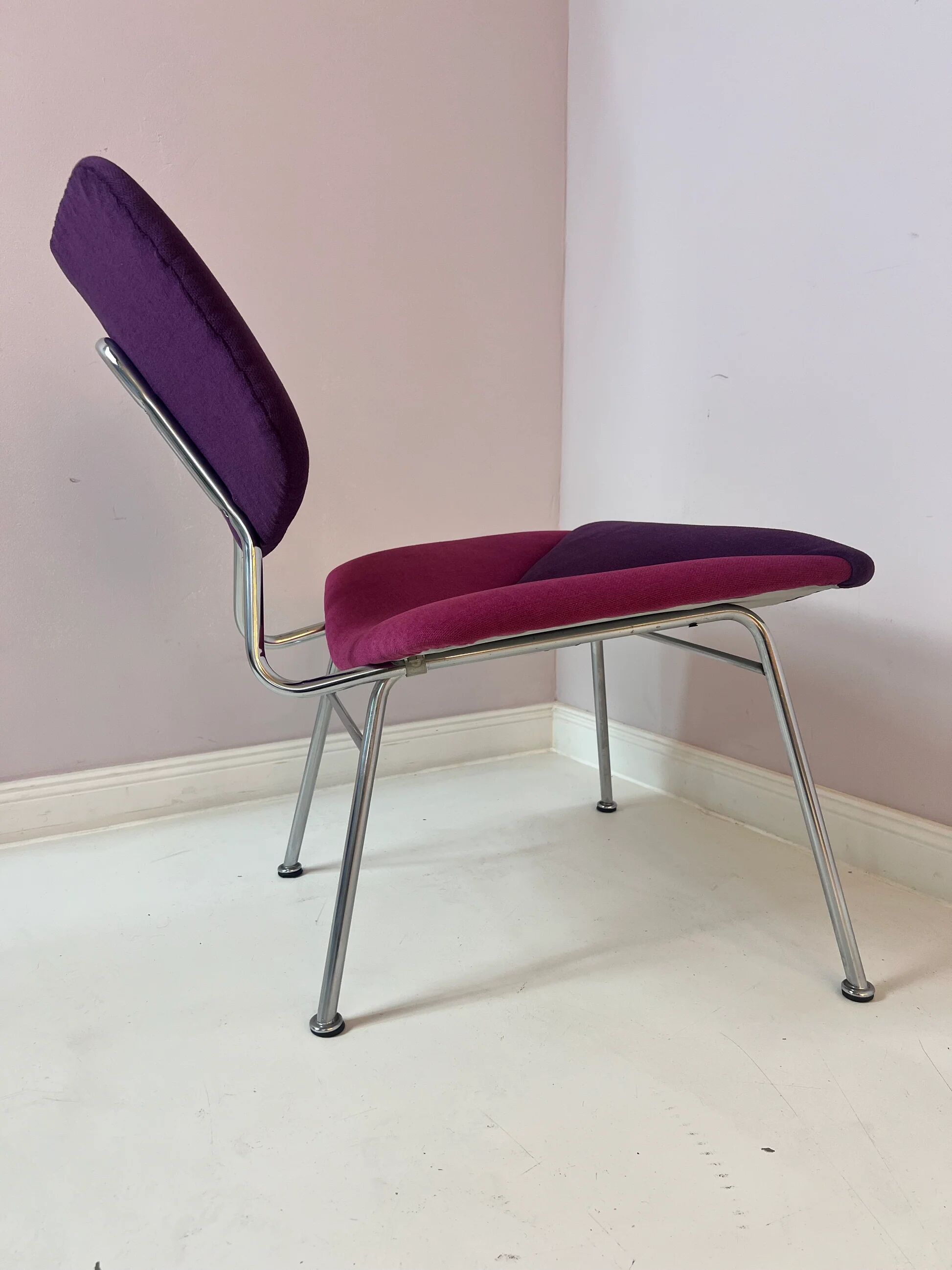 Vermund VL 135 armchair purple pink chrome