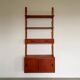 Danish wall shelf with one bay