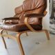 Pair of vintage Scandinavian armchairs