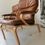 Paire de fauteuils scandinaves vintage