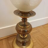 Copper floor lamp