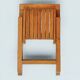 Antique varnished wooden folding chair for children