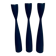 Set of 3 Danish candle holders from the 1950s-60s.