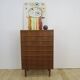Commode en teck, Danemark 1960