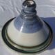 Dish & lid tagine signed la roue vallauris vintage ceramics 60 /70