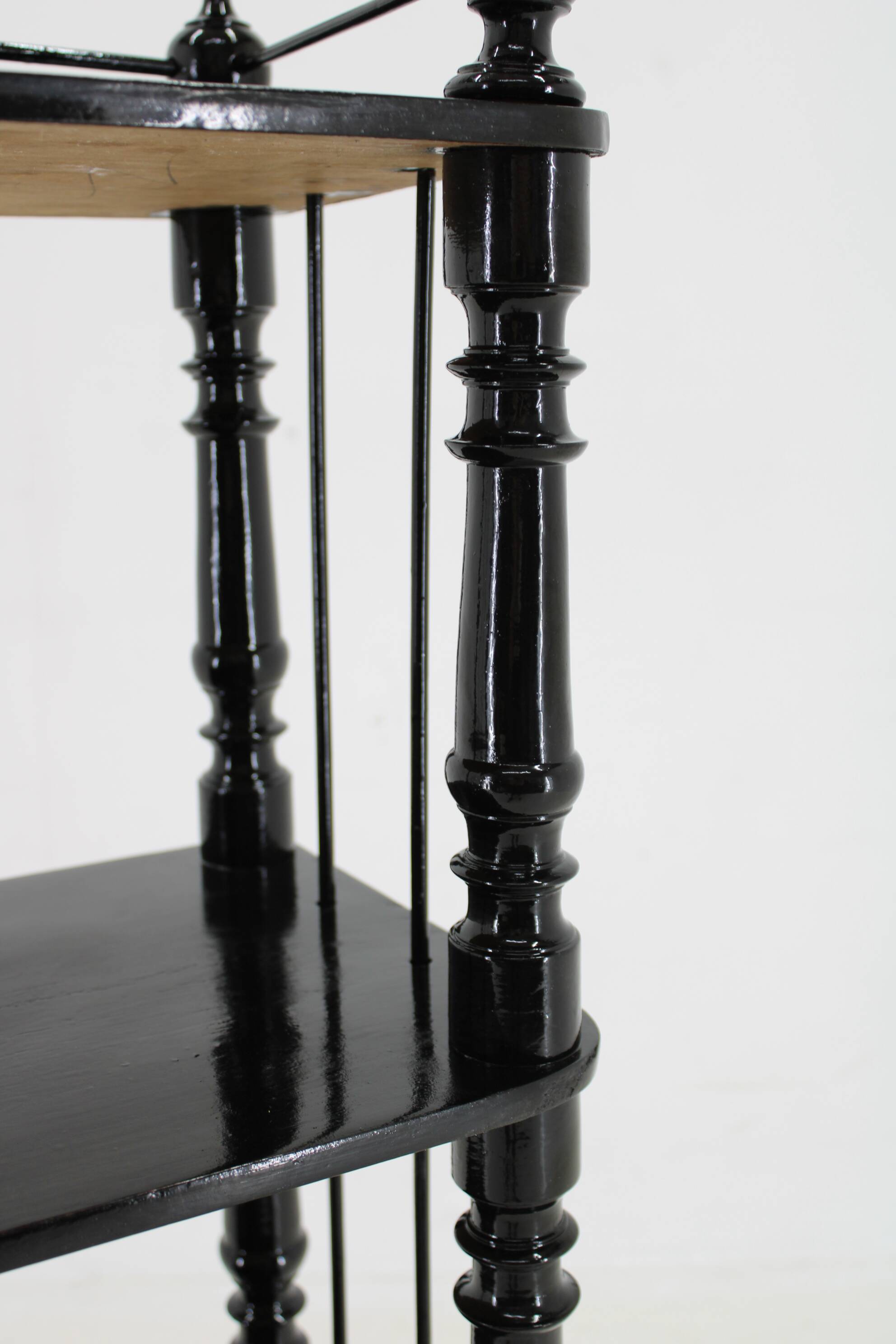 1950s Wooden Etagere, Czechoslovakia