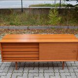 Mid century danish modern sideboard teak franz meyer vintage 60er