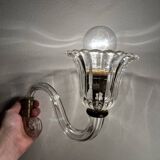 Wall lamp art-deco, italia, anni '30, mouth blown Murano glass style Barovier & Toso Wall lamp art-deco,