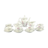 Porcelain tableware, coffee service, Wałbrzych, Poland, 1970s
