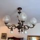 Louis XV bronze and crystal chandelier – 7 lights