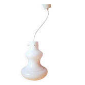 Massimo Vignelli opaline pendant light from the 70s