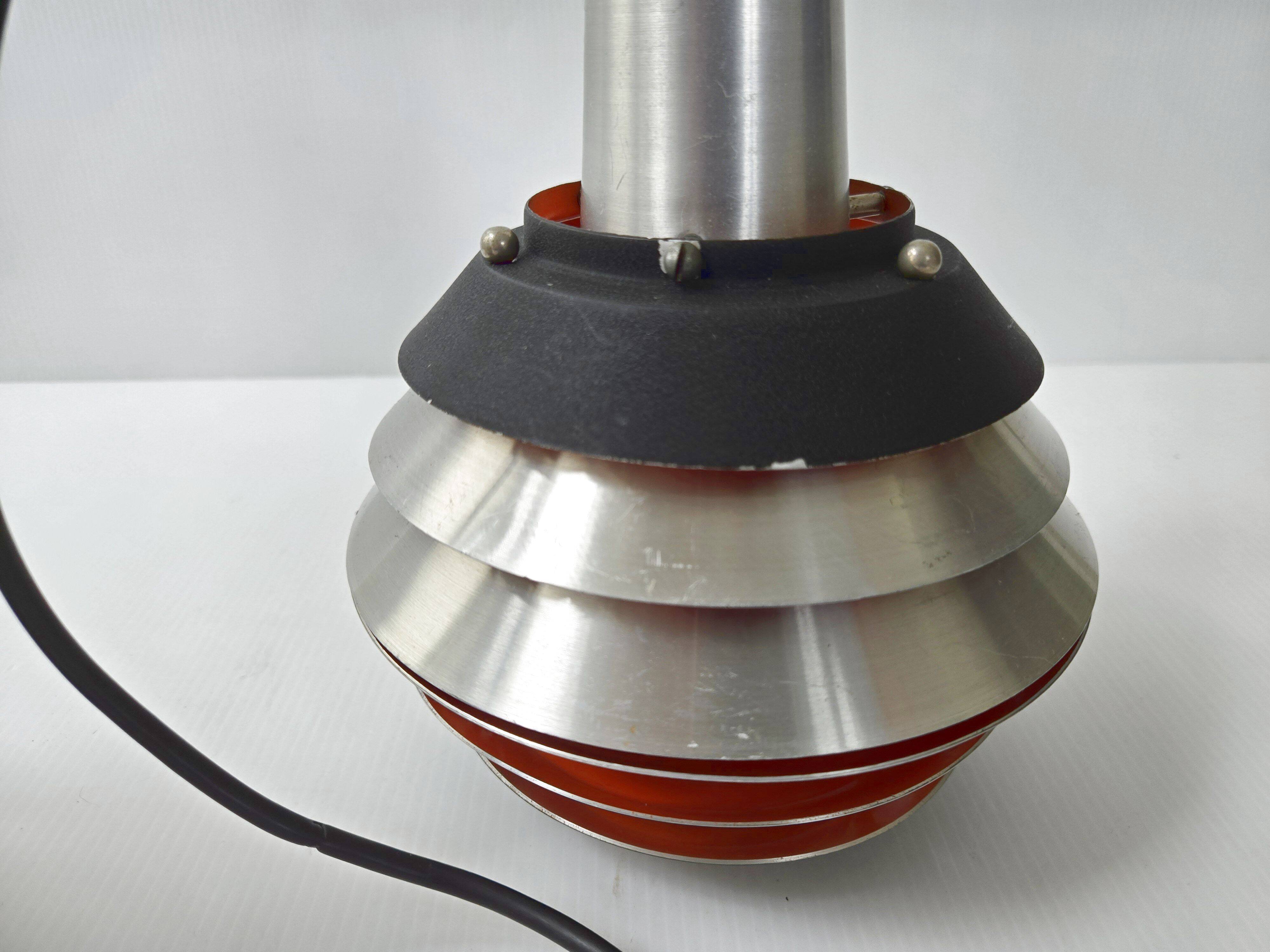 Pair of vintage pendant lights by Lakro Amstelveen 1960