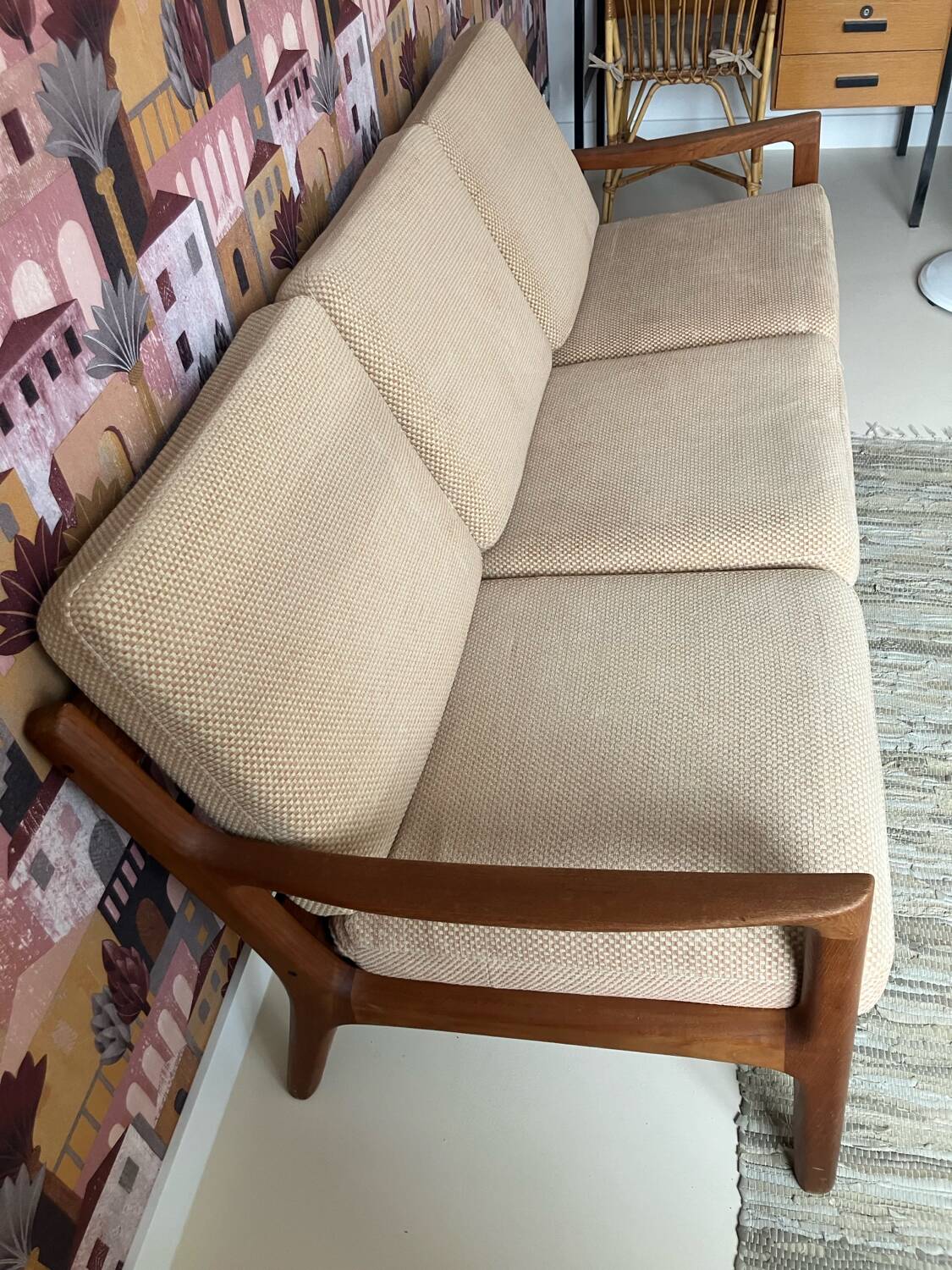 Scandinavian canapé Ole Wanscher