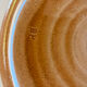 4 flat plates in stoneware