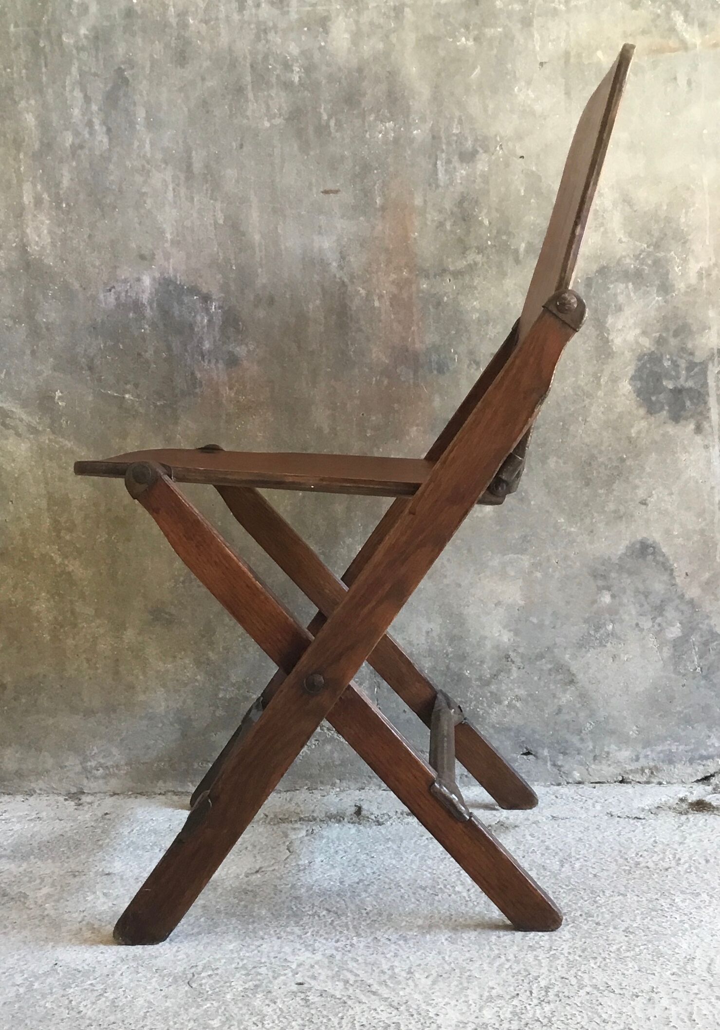 Pair of folding US chairs 2nd World War American Seating co Grand Rapids - 1940