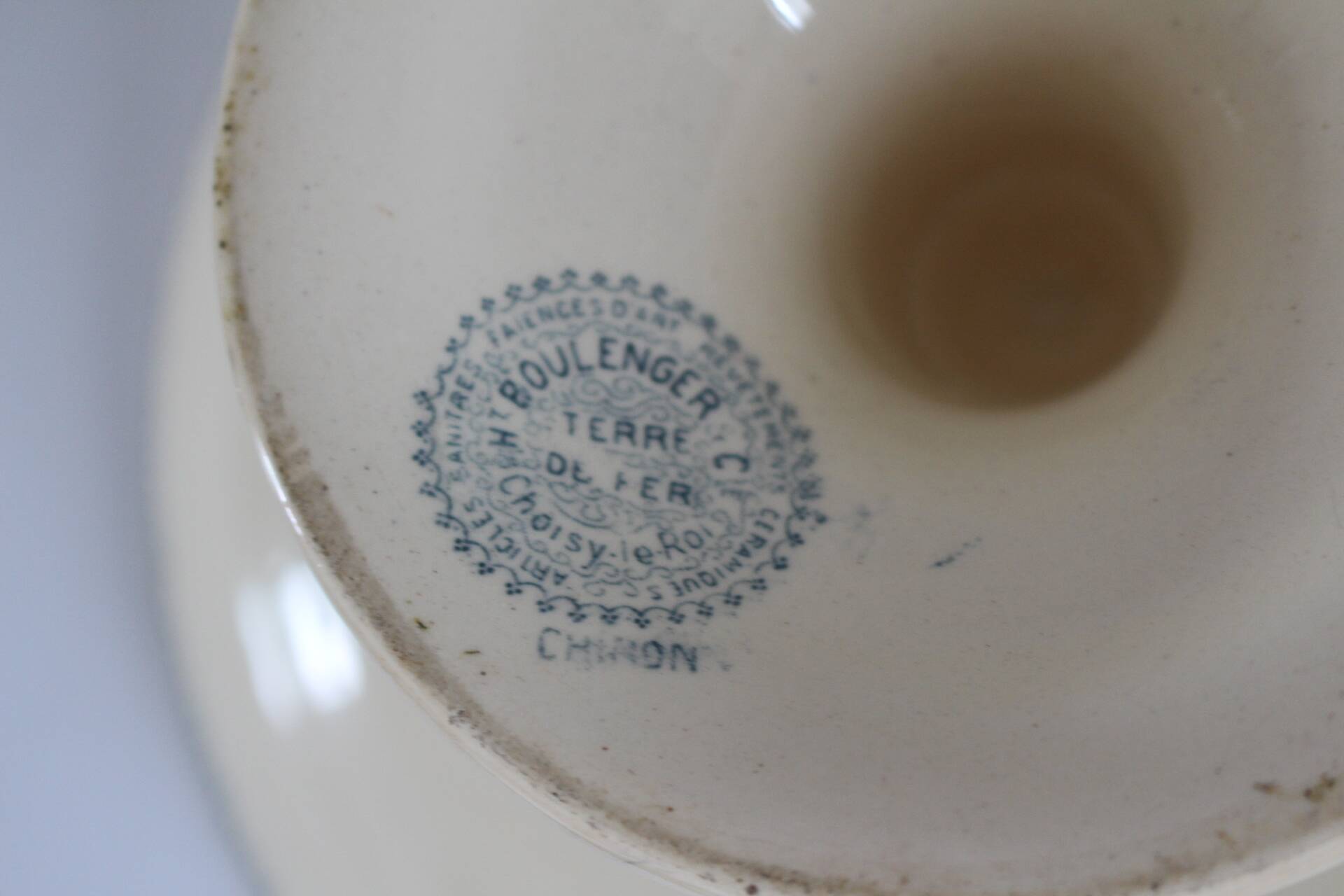 Boulenger ironstone fruit bowl
