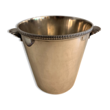 Pearl silver metal champagne bucket, shells or shells
