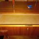 Scandinavian chest of drawers with three teak drawers from the 1960s.