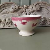 Badonviller earthenware bowl "Swallows"