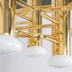 Mid-century chandelier designed by Sciolari, 1970s.