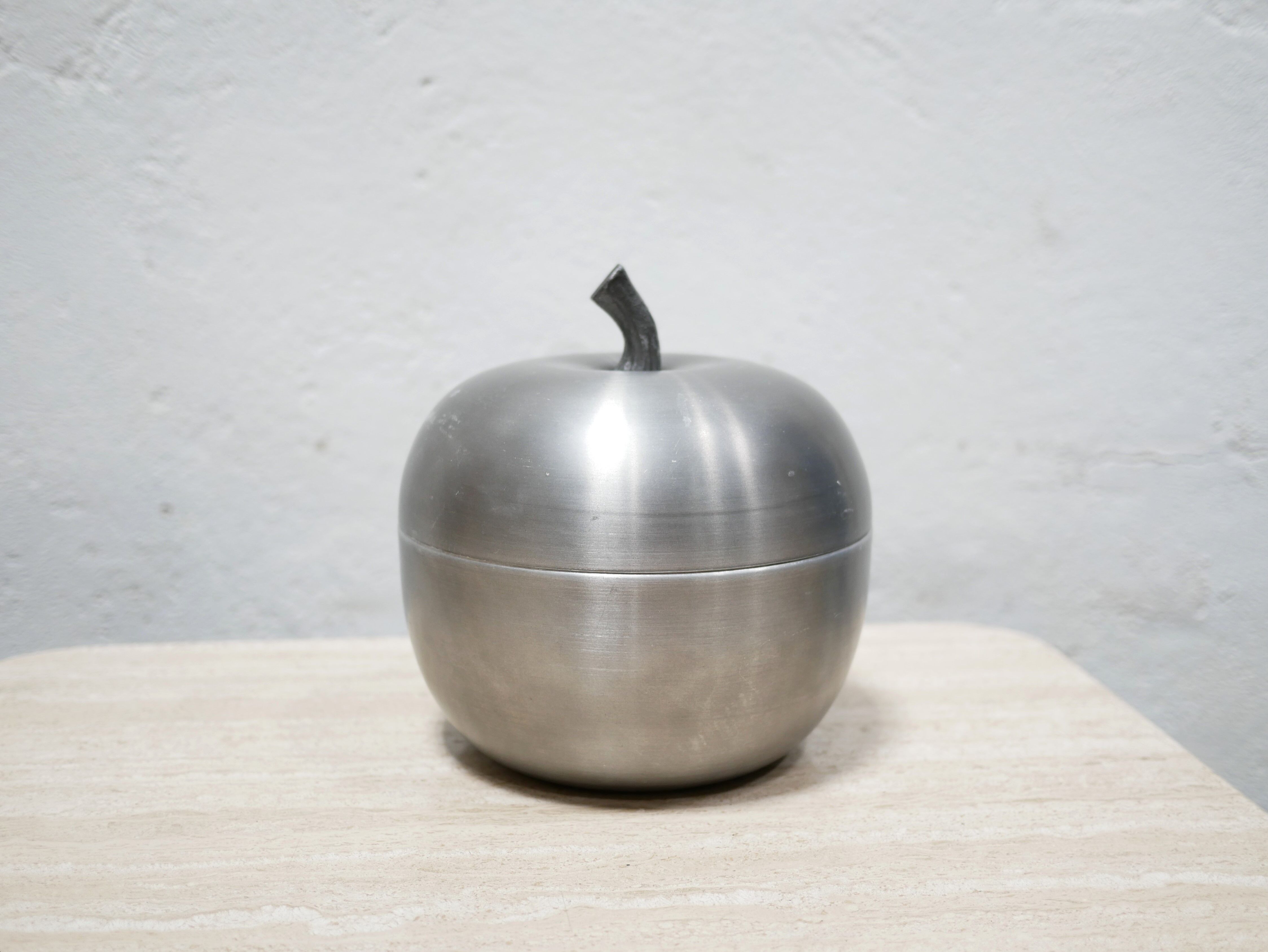 Vintage apple ice bucket