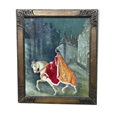 Oil on panel Countess of Flanders