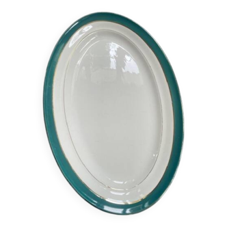 small vintage plate half porcelain model Florence