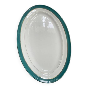 Vintage plate in half-porcelain, Florence model.