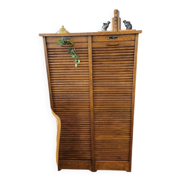 Double curtain binder
