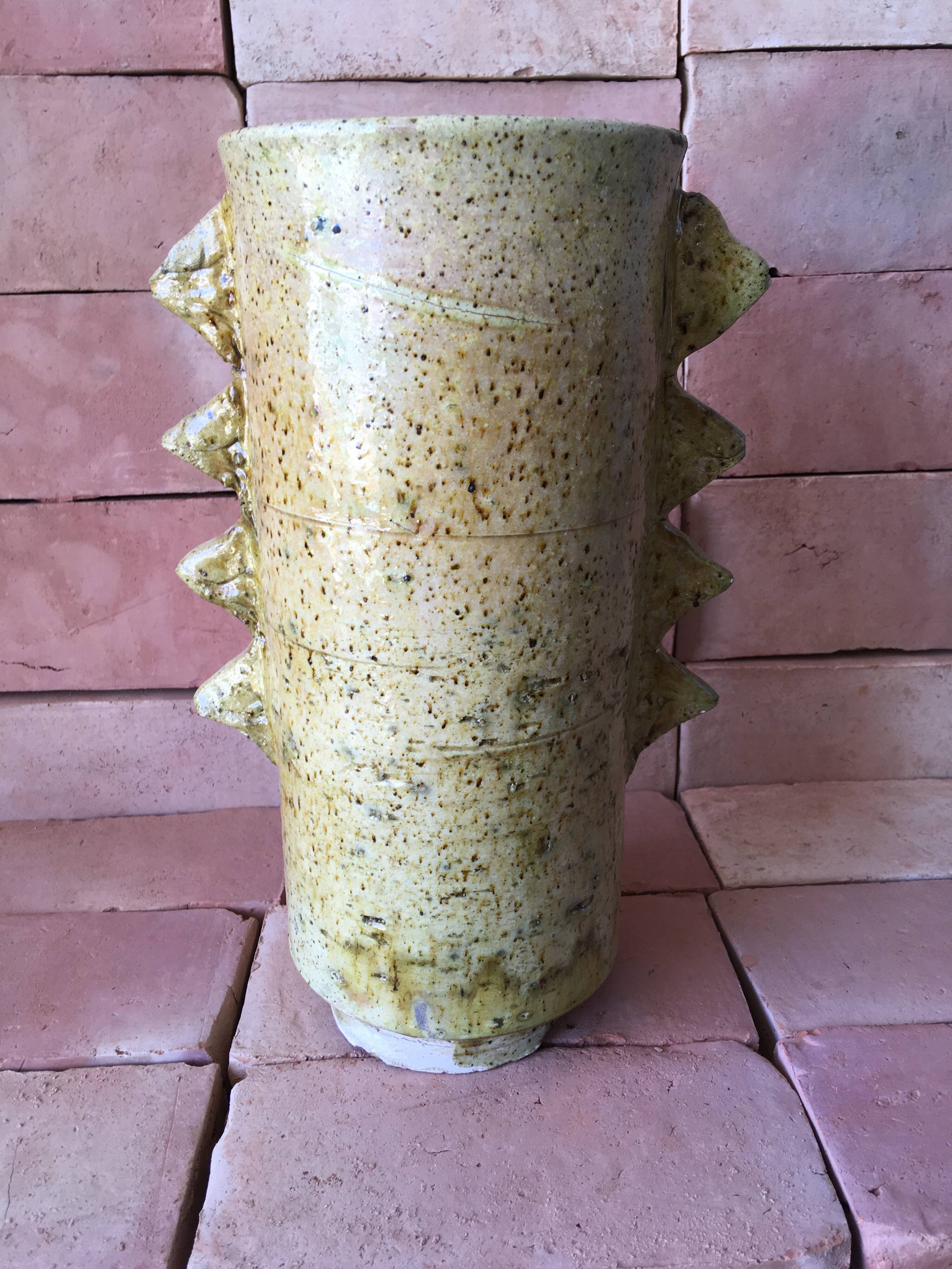 Tamegroute pottery in glazed terracotta