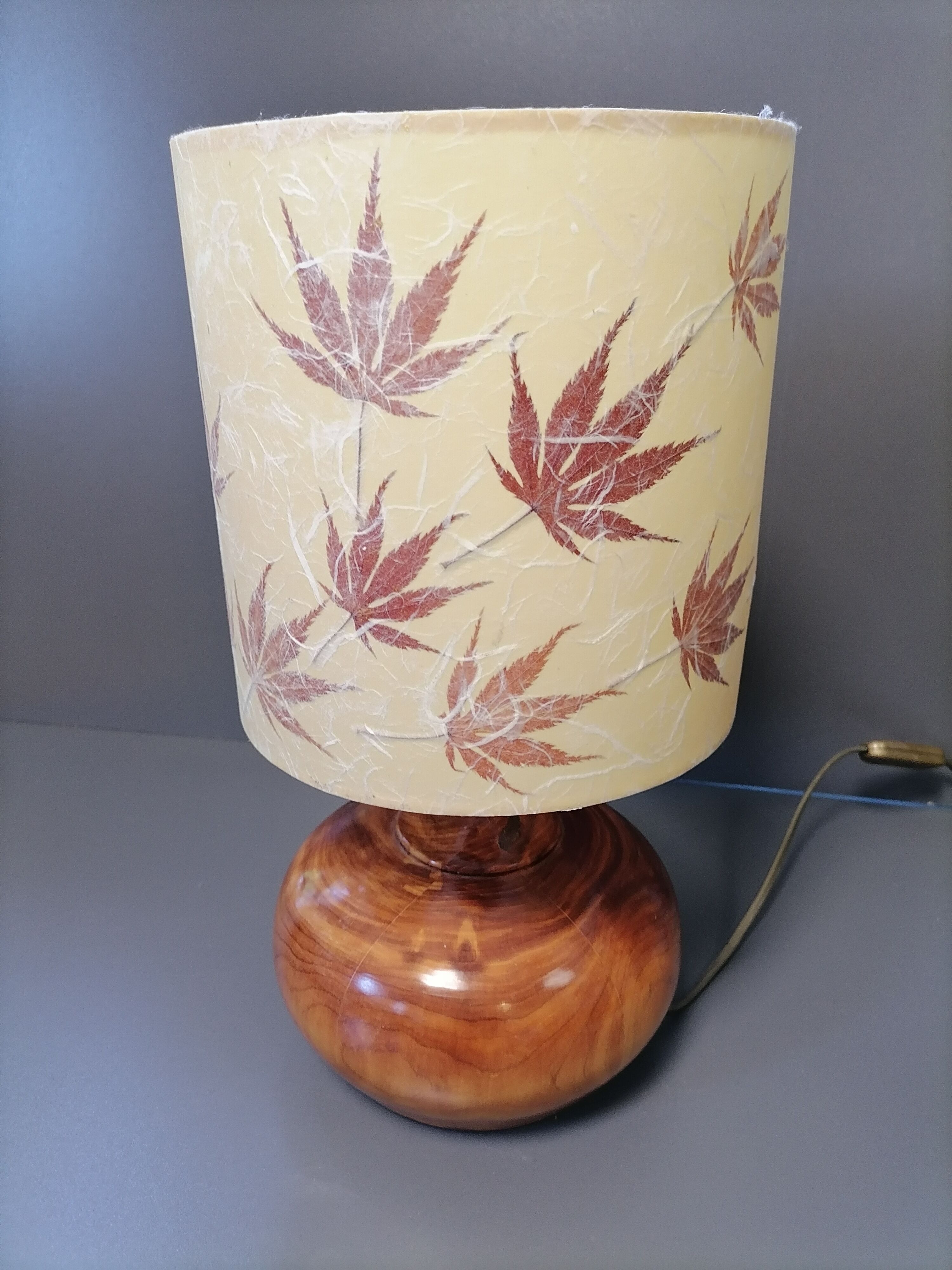 Vintage bedside lamp