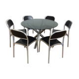 Mid century dining table and chairs