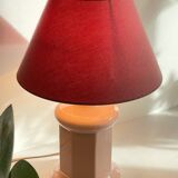 LAMPE Céramique Rose VINTAGE