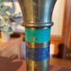 Vintage brass candle holders