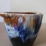 Stoneware vase, fired from Morvan