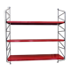 Original string shelf with metal shelfs