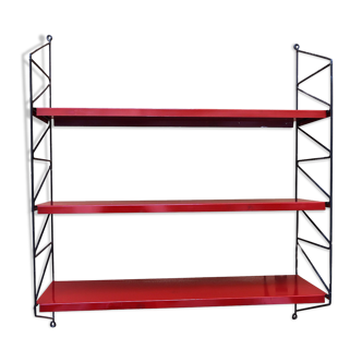 Original string shelf with metal shelfs