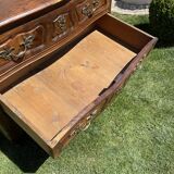 Commode in cherry tree of louis XV - eighteenth century