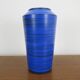 Blue and black ceramic vase, 1960s