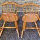 Paire de chaises en bois massif 1963 par Nesto Suède