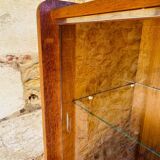 Storage unit/Library with sliding glass doors 1960s