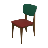 Chaise bicolore des années 60